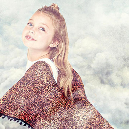 Cheetah Poncho