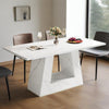 Dining Table For 4 To 6 People, 63" Rectangular Dining Room Table,