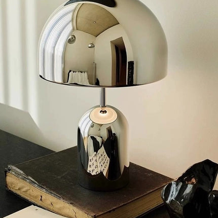 Bell LED Table Lamp, Large Dimmable Modern Bedside Lamp