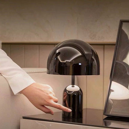 Bell LED Table Lamp, Large Dimmable Modern Bedside Lamp