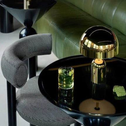 Bell LED Table Lamp, Large Dimmable Modern Bedside Lamp