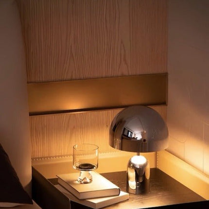Bell LED Table Lamp, Large Dimmable Modern Bedside Lamp