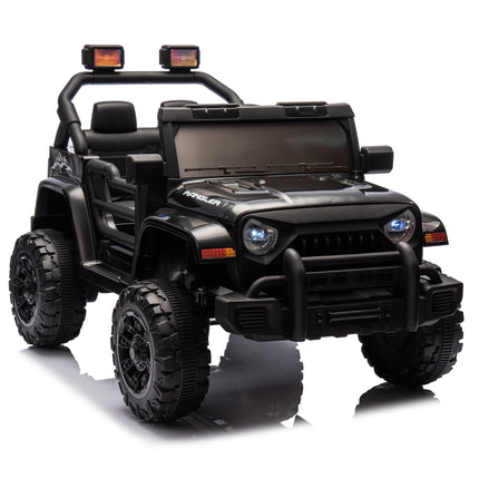 12V Kids Ride On Electric Car W Parents Control,Dual Drive, Four-wheel