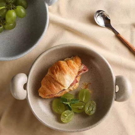 Big-ears Ceramic Pasta Bowl