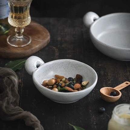 Big-ears Ceramic Pasta Bowl