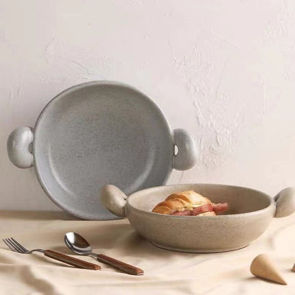 Big-ears Ceramic Pasta Bowl