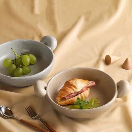 Big-ears Ceramic Pasta Bowl