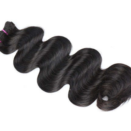 Beumax Double Drawn 12A Grade Body Wave BUNDLES with CLOSURES &