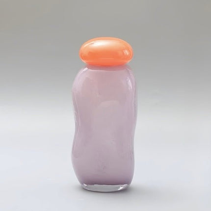Bonbon Glass Jar Ornament, Whimsical Dopamine Decor Object, Bud Vase