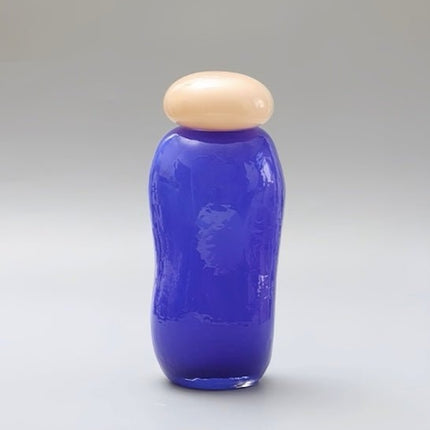 Bonbon Glass Jar Ornament, Whimsical Dopamine Decor Object, Bud Vase
