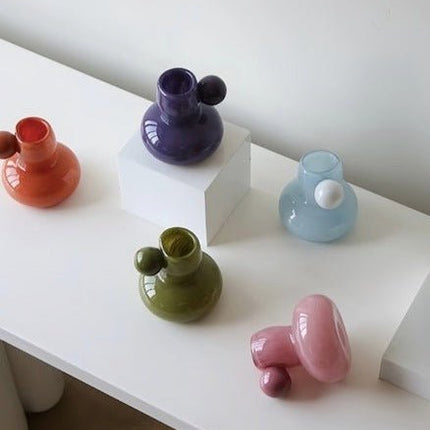 Bonbon Mini Decorative Jar, Whimsical Dopamine Decor Object