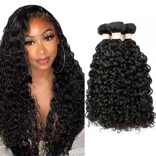 BeuMAX 10A Grade 3/4 Bundles Jerry Curl Peruvian Human Hair Extensions
