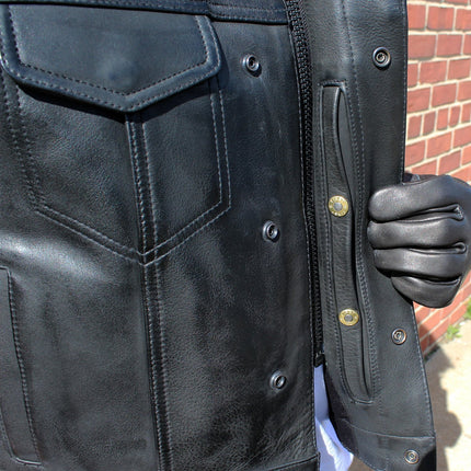 Highside - Men's Motorcycle Leather Vest