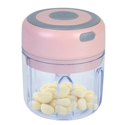 Mini Electric Garlic Chopper 8.45OZ Cordless Garlic Mincer Food