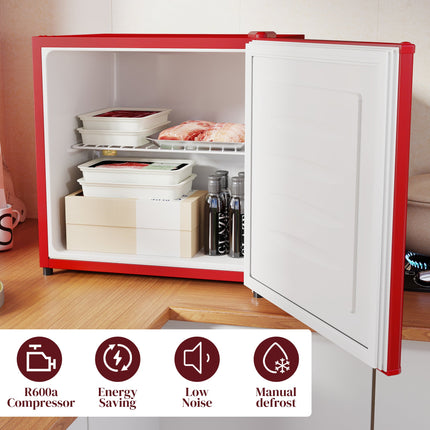 1.1 Cu.Ft Countertop Mini Freezer, Compact Upright Freezer with
