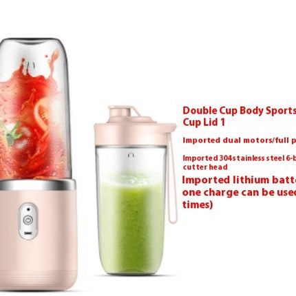 6blade Portable Blender Mini Juicer Cup Extractor Smoothie USB
