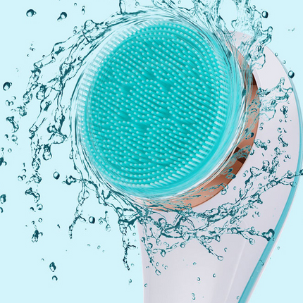 Electric Bath Brush Silicone Back Scrubber USB Rechargeable