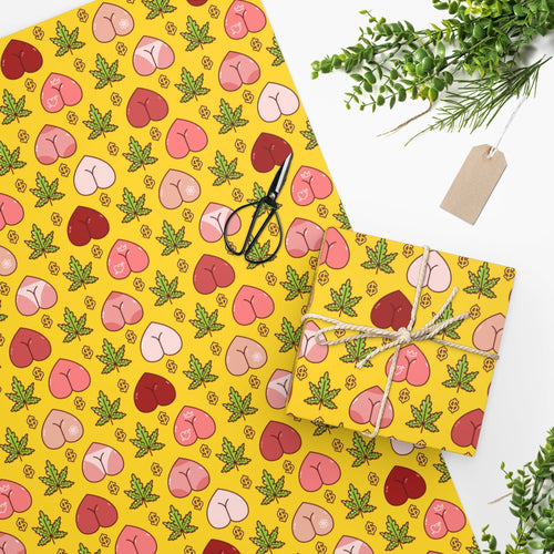 Weed & Money Wrapping Paper