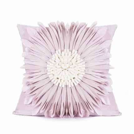 Fashion Modern Style White Throw Pillows Velvet Stitching