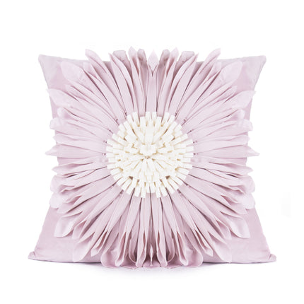 Fashion Modern Style White Throw Pillows Velvet Stitching