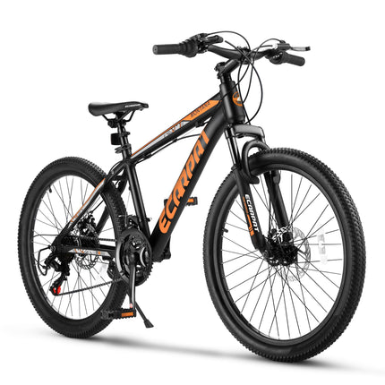 Carpat™ – 26" Mountain Bike (Black-Orange, Dual Disc, 21-Speed)