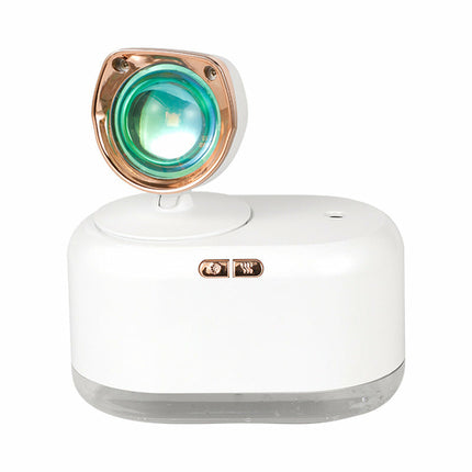 2 In 1 Mini Wireless Sunset Lamp Air Humidifier 300ML