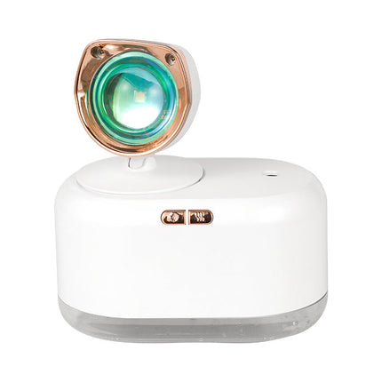2 In 1 Mini Wireless Sunset Lamp Air Humidifier 300ML