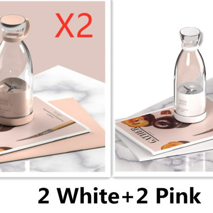 350ML Electric Juicer Blender Mixer USB Rechargeable Machine Household