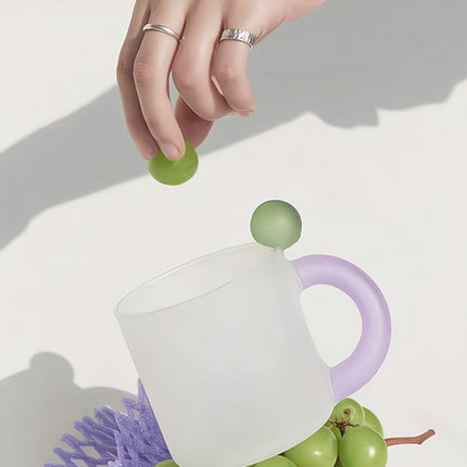 Candy Mug - Handblown Whimsical Dopamine Coffee Tea Cup