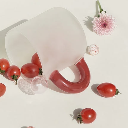 Candy Mug - Handblown Whimsical Dopamine Coffee Tea Cup
