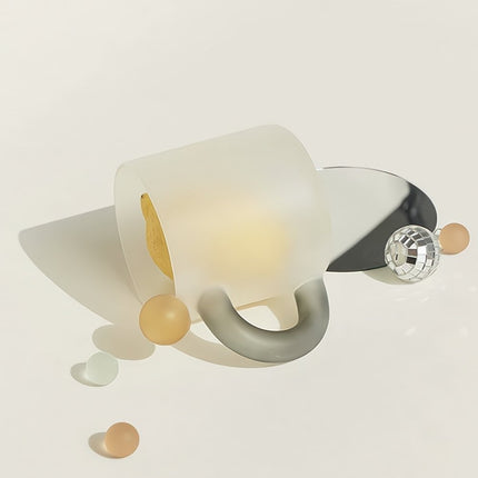 Candy Mug - Handblown Whimsical Dopamine Coffee Tea Cup