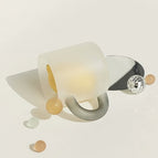 Passion Fruit - Grey & Yellow