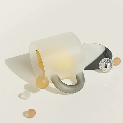 Candy Mug - Handblown Whimsical Dopamine Coffee Tea Cup