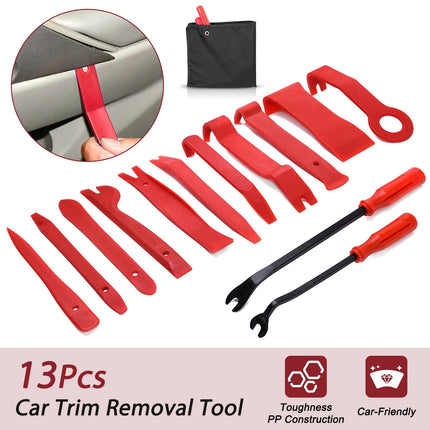 13 Pcs Car Trim Removal Tool Auto Door Panel Clip Dash Plastic
