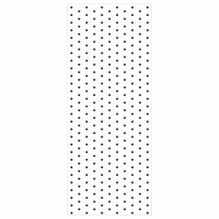 Black Weed Wrapping Paper