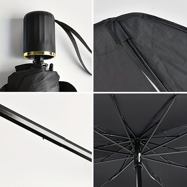 UPF50-Sunshade-UPF50- Compact Roll-Up Sunshade For Front Window - Heat
