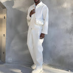 L / White