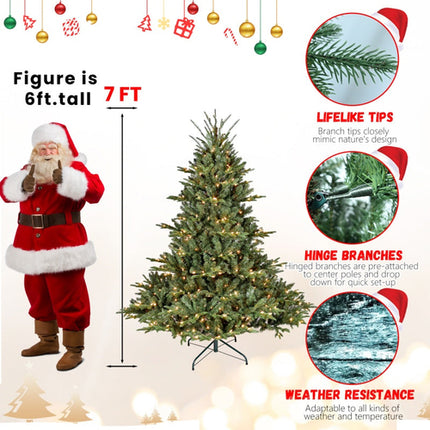 PE, PVC Christmas Tree, Green
