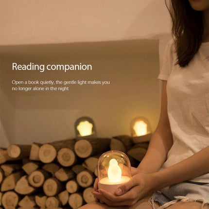 Exquisite Night Light Cat Paw Light USB Charging Music Box
