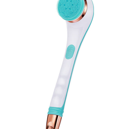Electric Bath Brush Silicone Back Scrubber USB Rechargeable