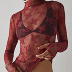 L / Burgundy