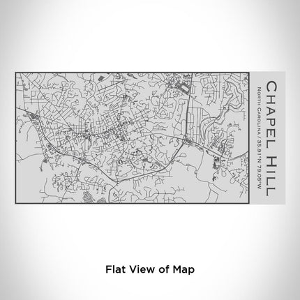Chapel Hill - North Carolina Map Insulated Bottle