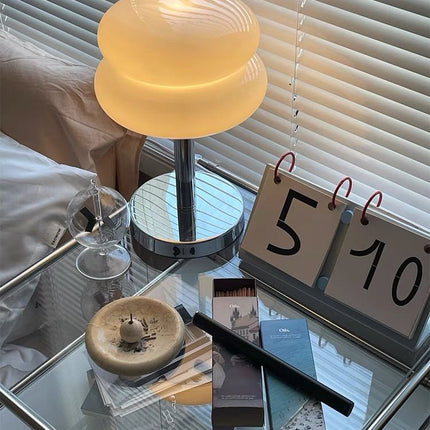 Cute Chubby Fluffy Bedside Lamp