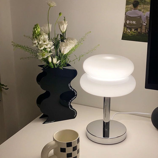Cute Chubby Fluffy Bedside Lamp