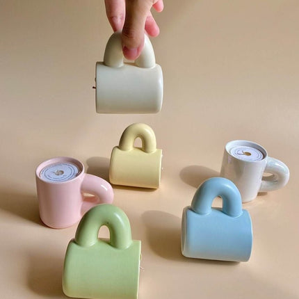 Chubby Scented Candles Soy Wax Candles Cute Whimsical Dopamine Table