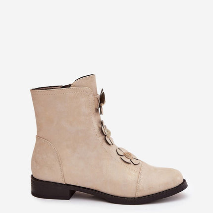 Woman’s Jezzi Floral Ankle Boots