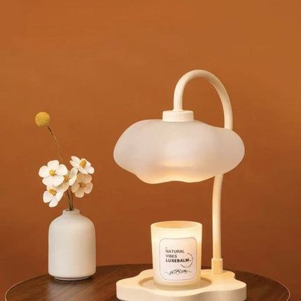 Cute Unique Cloud Candle Warmer Lamp With Timer For Large Candles