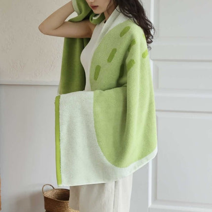 Cute Whimsical Pear Bath Towel - Ultra Soft, Absorbent, 100% Staple