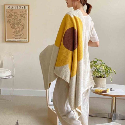Cute Whimsical Sunflower Bath Towel - Ultra Soft & Absorbent Staple