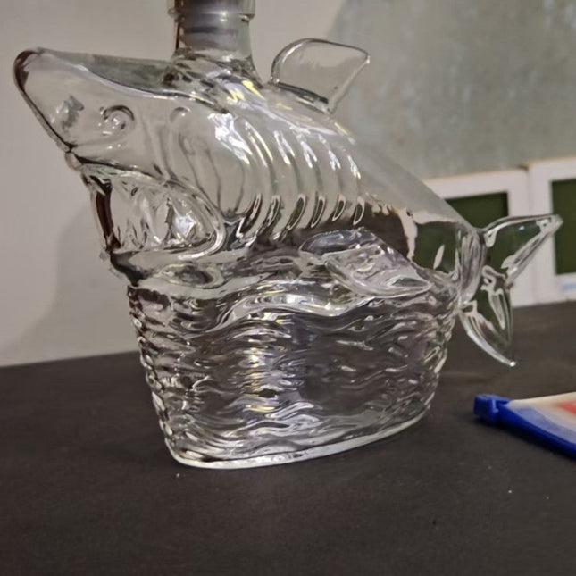 Household Portable Shark Whiskey Creative Wine Bottle